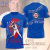 Ryne Sandberg Rest In Peace 1959-2025 Thank You For The Memories 3D T-Shirt