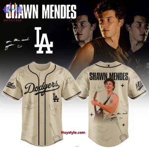 Los Angeles Dodgers x Shawn Mendes 2025 “Good Luck” Limited Edition Baseball Jersey