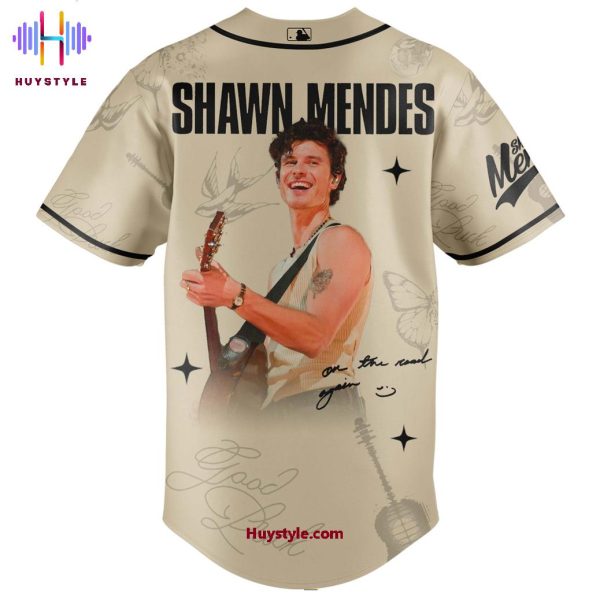Los Angeles Dodgers x Shawn Mendes 2025 “Good Luck” Limited Edition Baseball Jersey