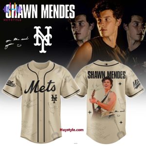 New York Mets x Shawn Mendes 2025 “Good Luck” Limited Edition Baseball Jersey