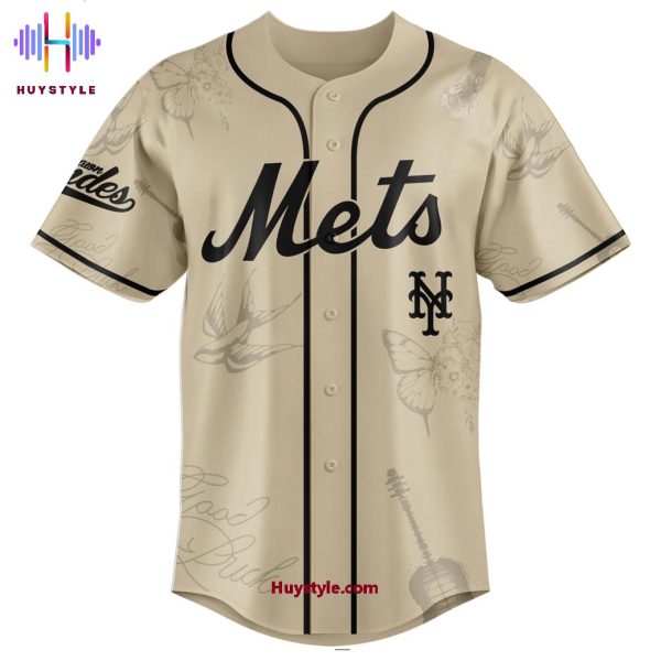 New York Mets x Shawn Mendes 2025 “Good Luck” Limited Edition Baseball Jersey