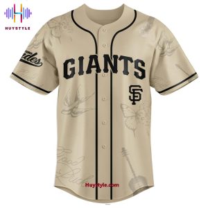 San Francisco Giants x Shawn Mendes 2025 “Good Luck” Limited Edition Baseball Jersey
