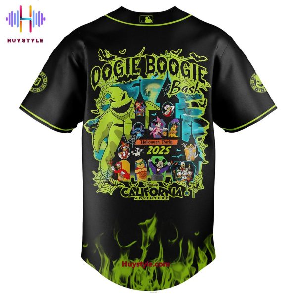 Detroit Tigers x Oogie Boogie Base Halloween Patry 2025 Limited Edition Baseball Jersey