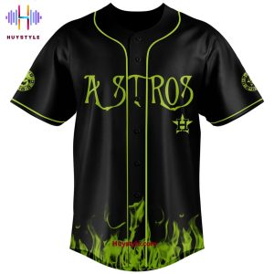 Houston Astros x Oogie Boogie Base Halloween Patry 2025 Limited Edition Baseball Jersey