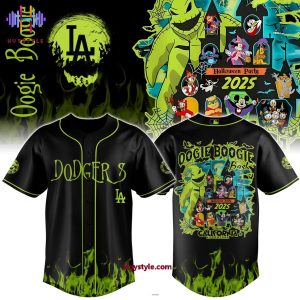 Los Angeles Dodgers x Oogie Boogie Base Halloween Patry 2025 Limited Edition Baseball Jersey