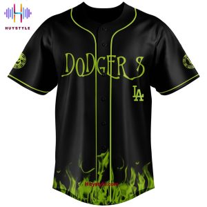 Los Angeles Dodgers x Oogie Boogie Base Halloween Patry 2025 Limited Edition Baseball Jersey