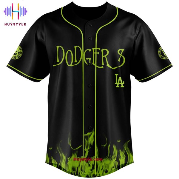 Los Angeles Dodgers x Oogie Boogie Base Halloween Patry 2025 Limited Edition Baseball Jersey