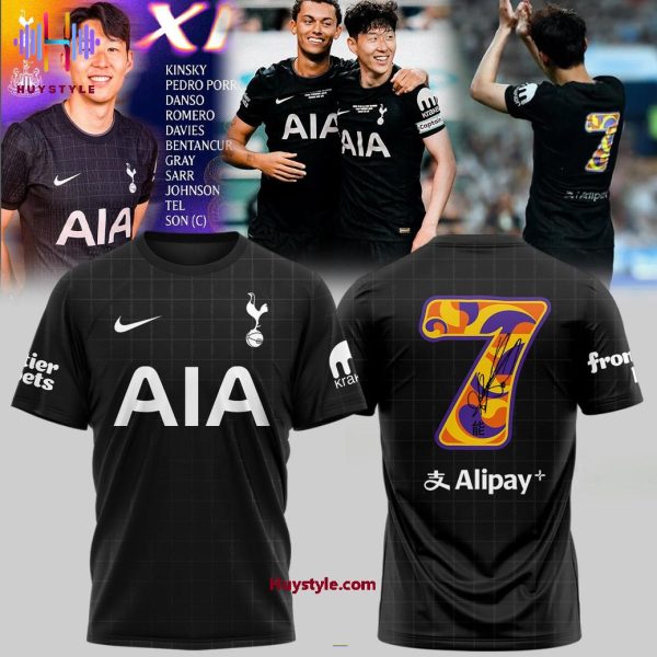 Number 7 Son Heung-Min x Tottenham FC Thank You For The Memories Hoodie