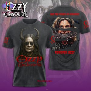 Ozzy Osbourne Forever 1948-2025 Limited Edition 3D T-Shirt