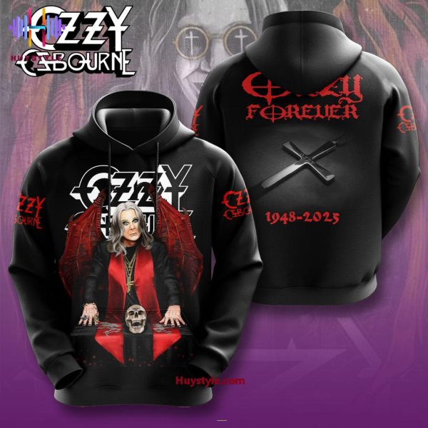 Ozzy Osbourne Forever 1948-2025 Limited Edition 3D T-Shirt