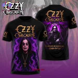 Ozzy Osbourne Forever In Darkness 1948-2025 3D T-Shirt