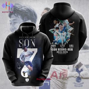 Son Heung-Min “Number 7” 2015-2025 x Tottenham FC Limited Edition 3D T-Shirt