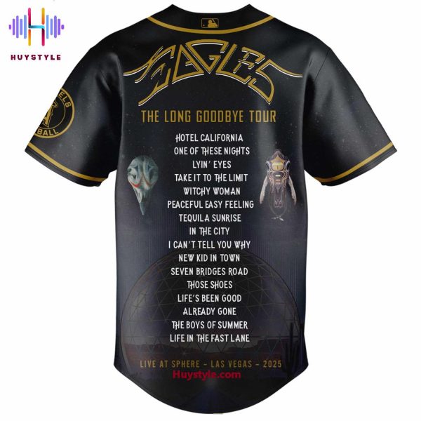 Los Angeles Angels x Eagles The Long Goodbye Tour 2025 Baseball Jersey