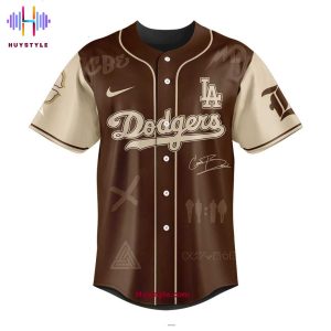Los Angeles Dodgers x Breezy Bowl XX Chris Brown Special Edition Baseball Jersey