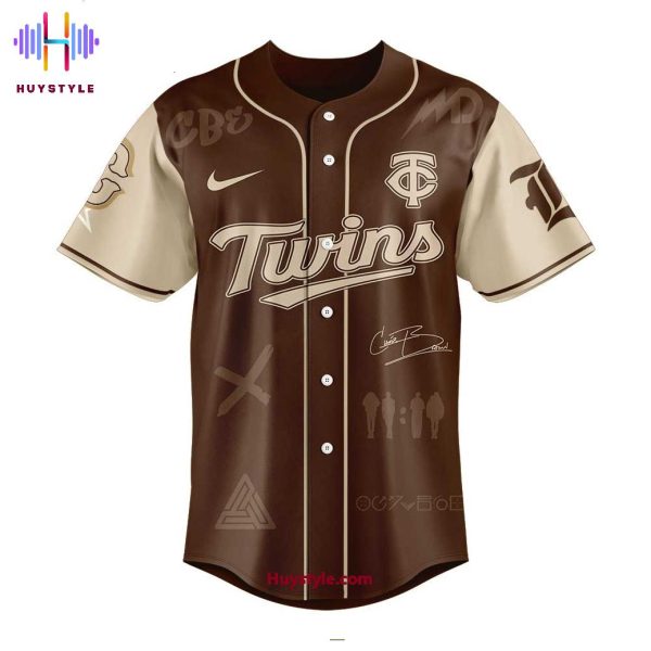 Minnesota Twins x Breezy Bowl XX Chris Brown Special Edition Baseball Jersey