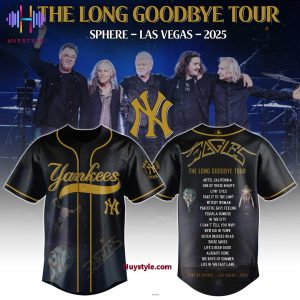 New York Yankees x Eagles The Long Goodbye Tour 2025 Baseball Jersey