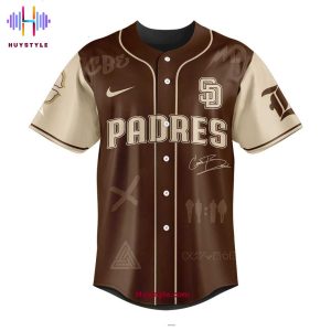 San Diego Padres x Breezy Bowl XX Chris Brown Special Edition Baseball Jersey