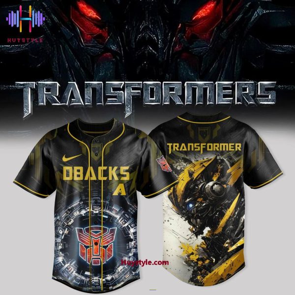 Arizona Diamondbacks Transformers “Bumblebee” 2025 Baseball Jersey