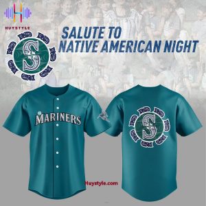 Seattle Mariners Salute To Native American Night 2025 Baseball Jersey