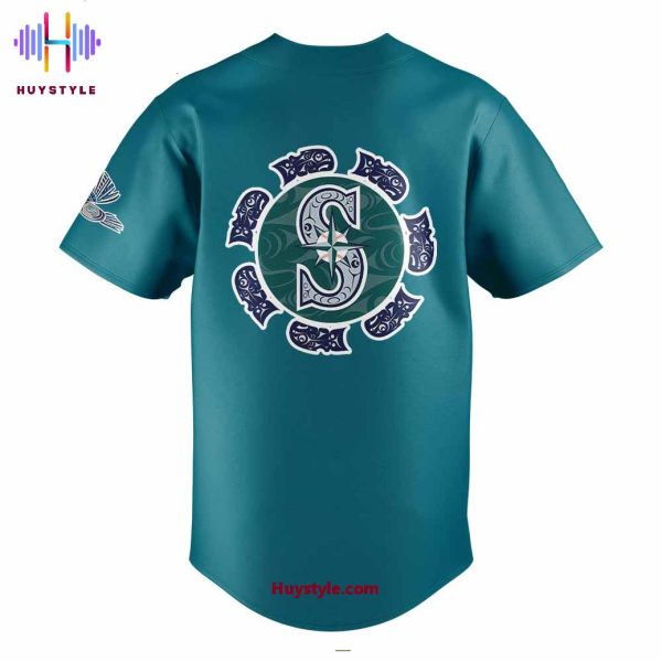 Seattle Mariners Salute To Native American Night 2025 Baseball Jersey