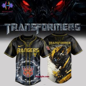 Texas Ranger Transformers “Bumblebee” 2025 Baseball Jersey