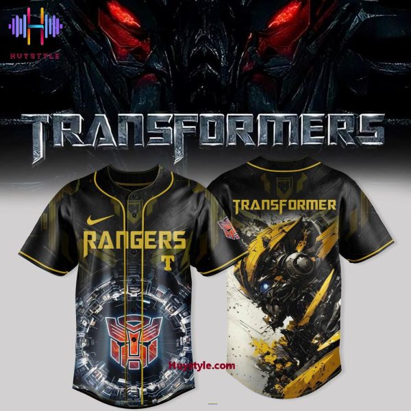 Texas Ranger Transformers “Bumblebee” 2025 Baseball Jersey