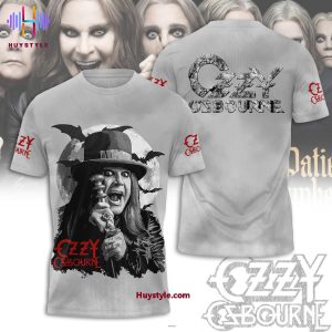 Ozzy Osbourne 2025 Thank You For The Memories Limited Edition 3D T-Shirt