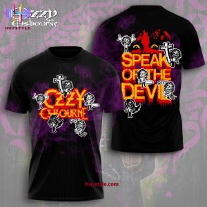 Ozzy Osbourne Speak Of The Devil Limited Edition 3D T-Shirt