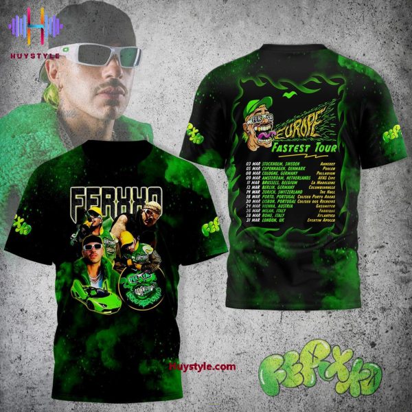 Ferxxo Europe Fastest Tour 3D T-Shirt