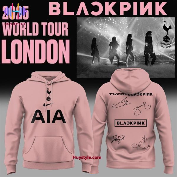 Tottenham FC x Blackpink 2025 World Tour London 3D T-Shirt – Pink
