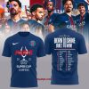 Born To Shine 2025 Paris Saint-Germain Built To Win 3D T-Shirt