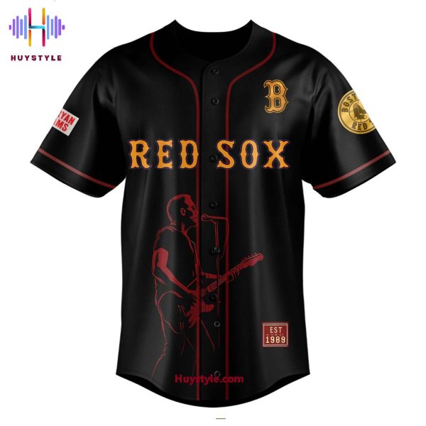 Boston Red Sox x Bryan Admam Roll With Purchase Tour 2025 Baseball Jersey