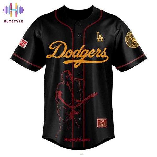 Los Angeles Dodgers x Bryan Admam Roll With Purchase Tour 2025 Baseball Jersey