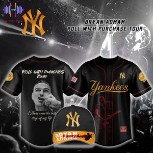 New York Yankees x Bryan Admam Roll With Purchase Tour 2025 Baseball Jersey