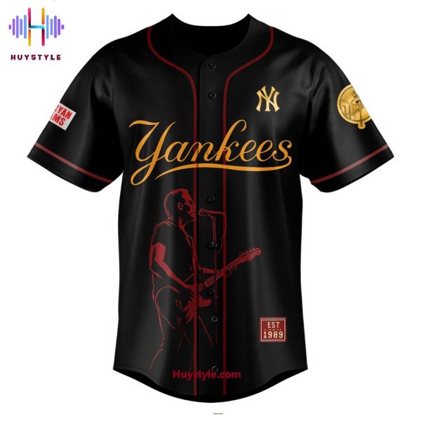 New York Yankees x Bryan Admam Roll With Purchase Tour 2025 Baseball Jersey