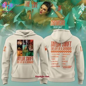 Taylor Swift The Life of A Showgirl Album 2025 Hooodie Longpant Cap – Beige