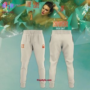 Taylor Swift The Life of A Showgirl Album 2025 Hooodie Longpant Cap – Beige