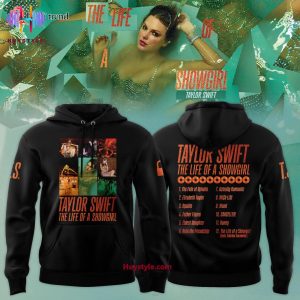 Taylor Swift The Life of A Showgirl Album 2025 Hooodie Longpant Cap – Black