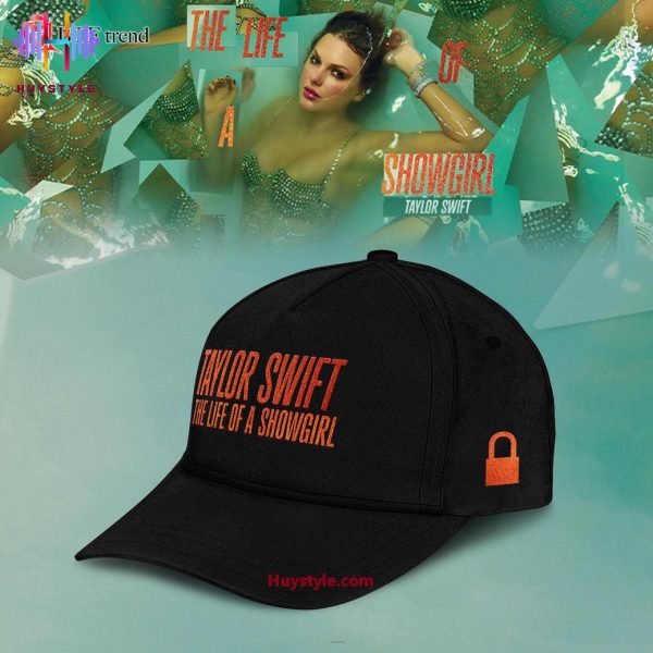 Taylor Swift The Life of A Showgirl Album 2025 Hooodie Longpant Cap – Black