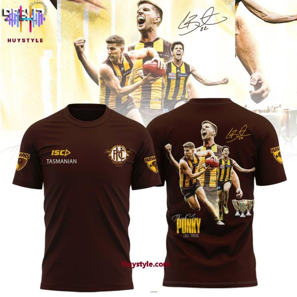 Thank You Luke Breust x Hawthorn Football Club 2025 3D T-Shirt