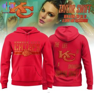2025 Kansas City Chiefs x Taylor Swift The Life Of A Showgirl Special Edition Hoodie
