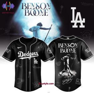 Los Angeles Dodgers x Benson Boone American Heart World Tour Limited Edition Baseball Jersey