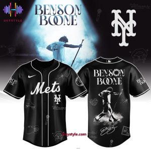 New York Mets x Benson Boone American Heart World Tour Limited Edition Baseball Jersey