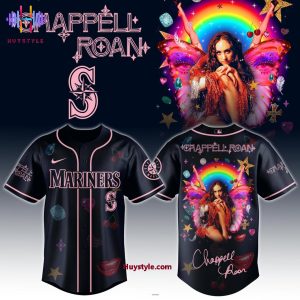 Seattle Mariners x Chappell Roan Visions Of Damsels & Other Dangerous Things Tour 2025 Limited Edition Baseball Jersey