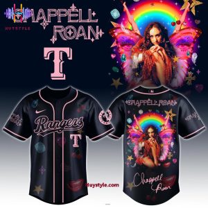 Texas Rangers  x Chappell Roan Visions Of Damsels & Other Dangerous Things Tour 2025 Limited Edition Baseball Jersey