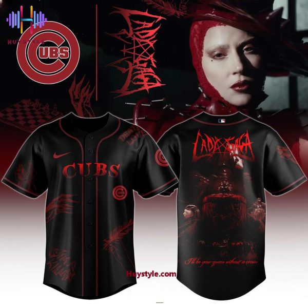 Chicago Cubs x Lady Gaga 2025 Baseball Jersey