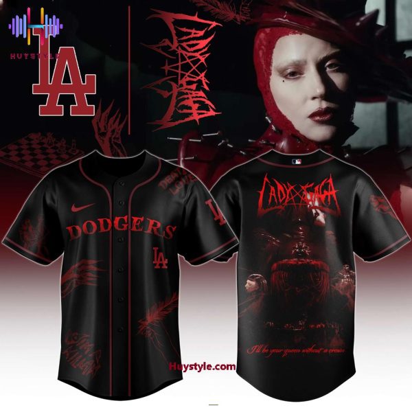 Los Angeles Dodgers x Lady Gaga 2025 Baseball Jersey