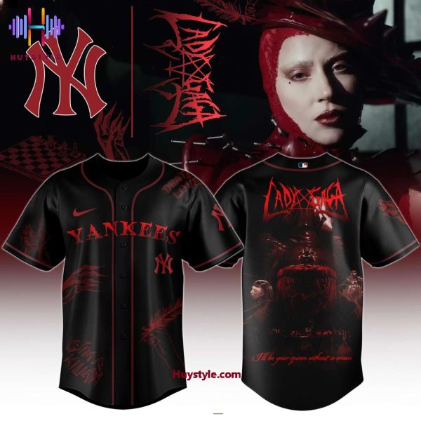 New York Yankees x Lady Gaga 2025 Baseball Jersey