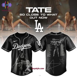 Los Angeles Dodgers x Tate McRae Miss Possessive Tour Baseball Jersey