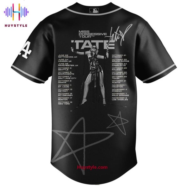 Los Angeles Dodgers x Tate McRae Miss Possessive Tour Baseball Jersey